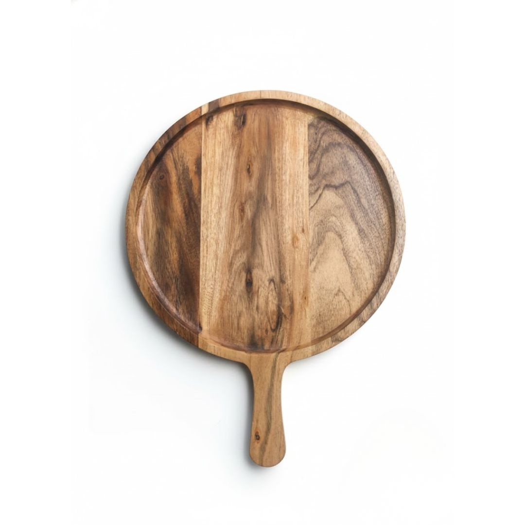 Wooden Pizza Platter for Stylish Dining